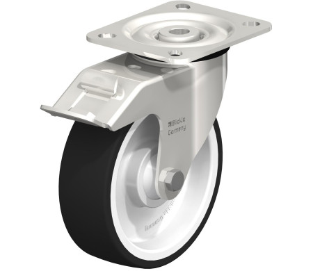 BÁNH XE BLICKLE CÓ THẮNG LX-POTH 125KD-FI, 250KGS